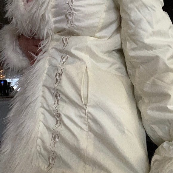 Gorgeous Y2K 2000s Nevada penny lane bohemian coat - Picture 6 of 8